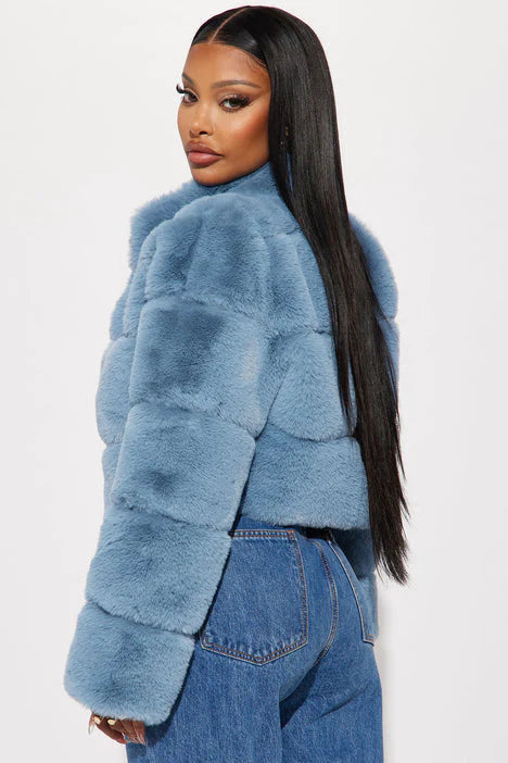 Jacket Fur Marshmellow
