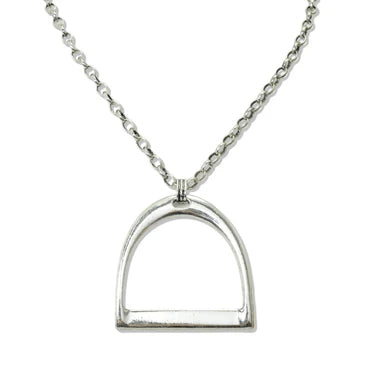 WESTERN LARGE HORSEBIT PENDANT NECKLACE