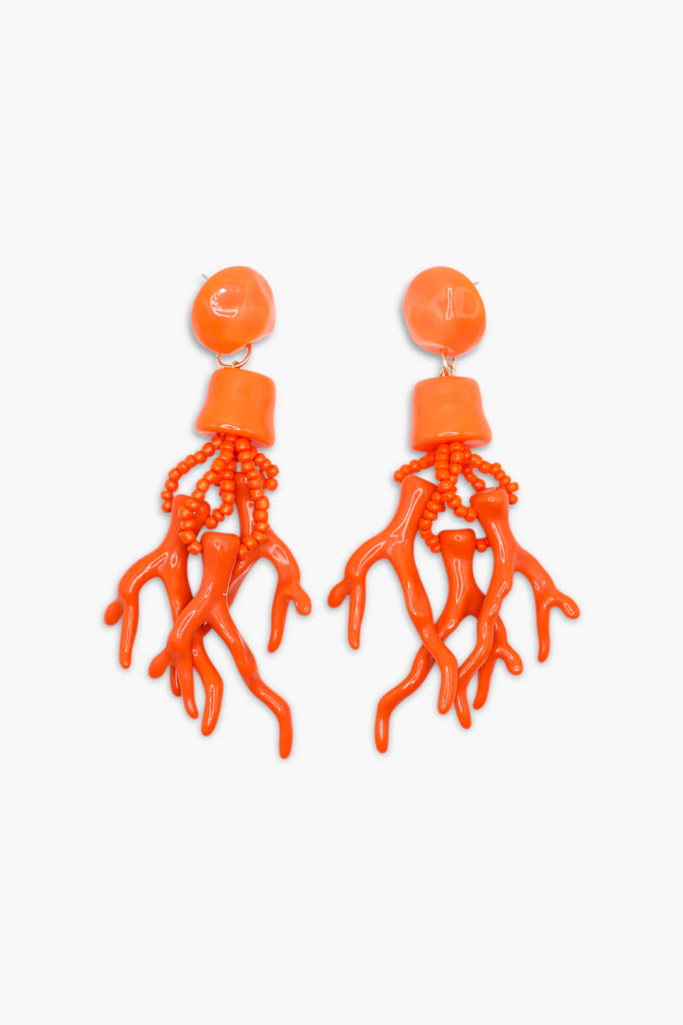 Coral Earrings