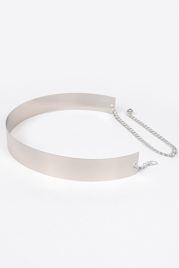 Full Metal Plate Waist Belt