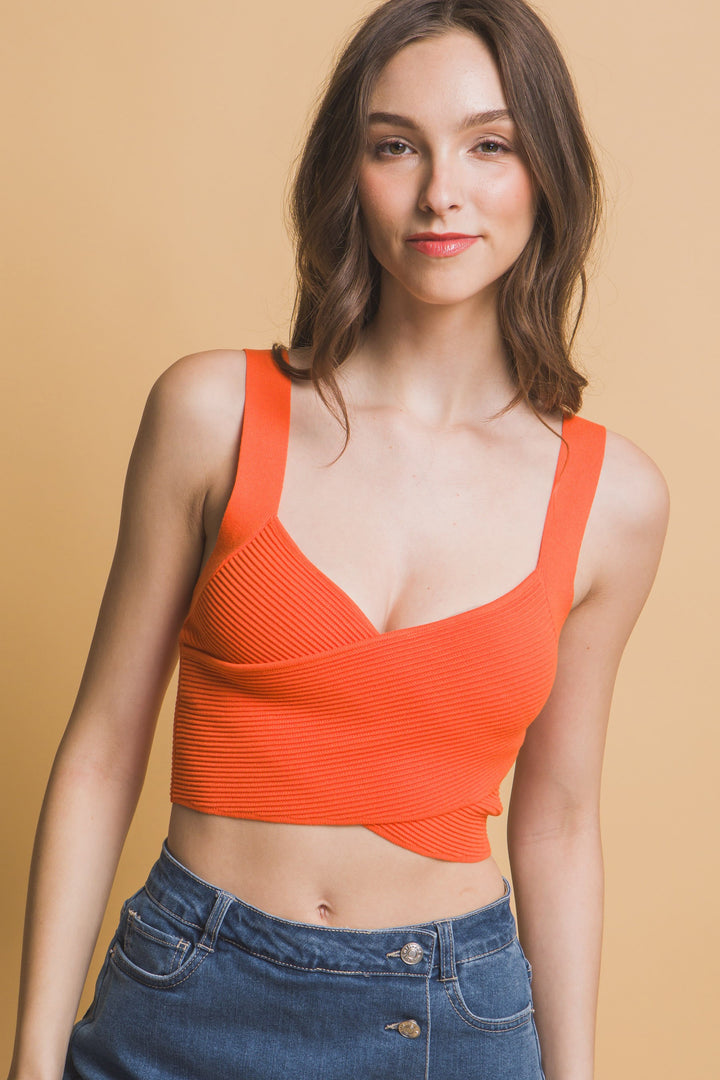 Knitted Cropped Top