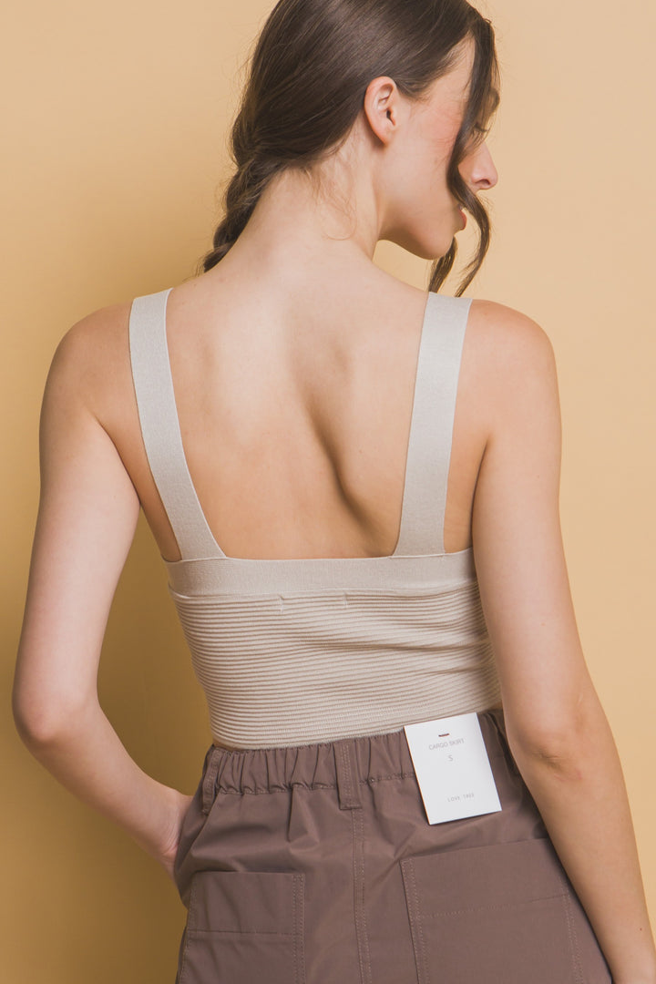 Knitted Cropped Top