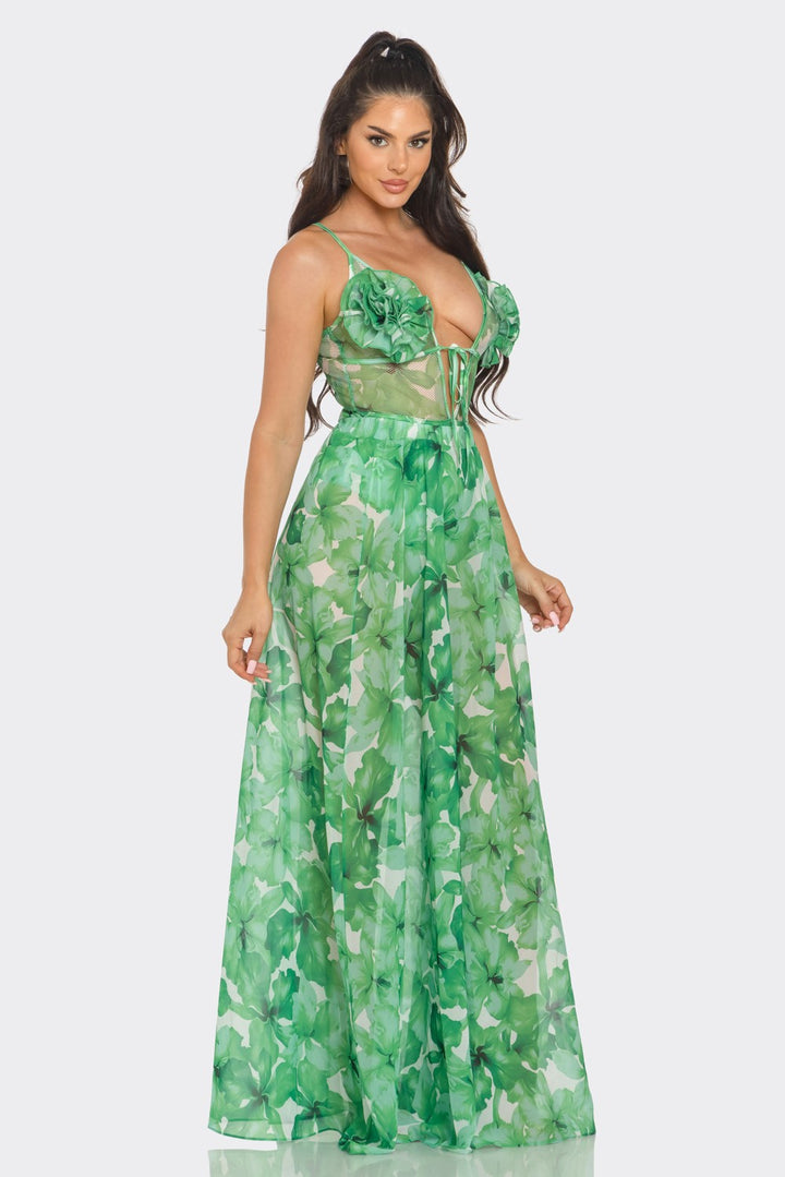 2PCS BODYSUIT & SKIRT SET