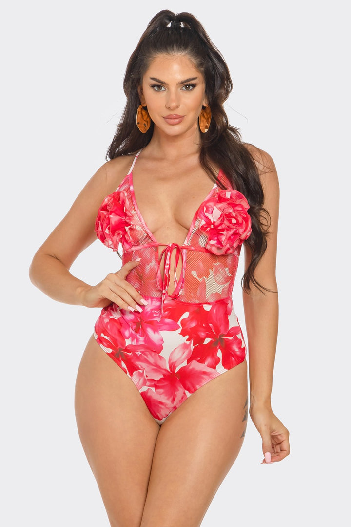 2PCS BODYSUIT & SKIRT SET