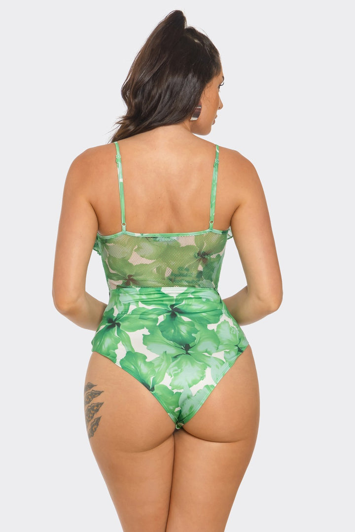 2PCS BODYSUIT & SKIRT SET