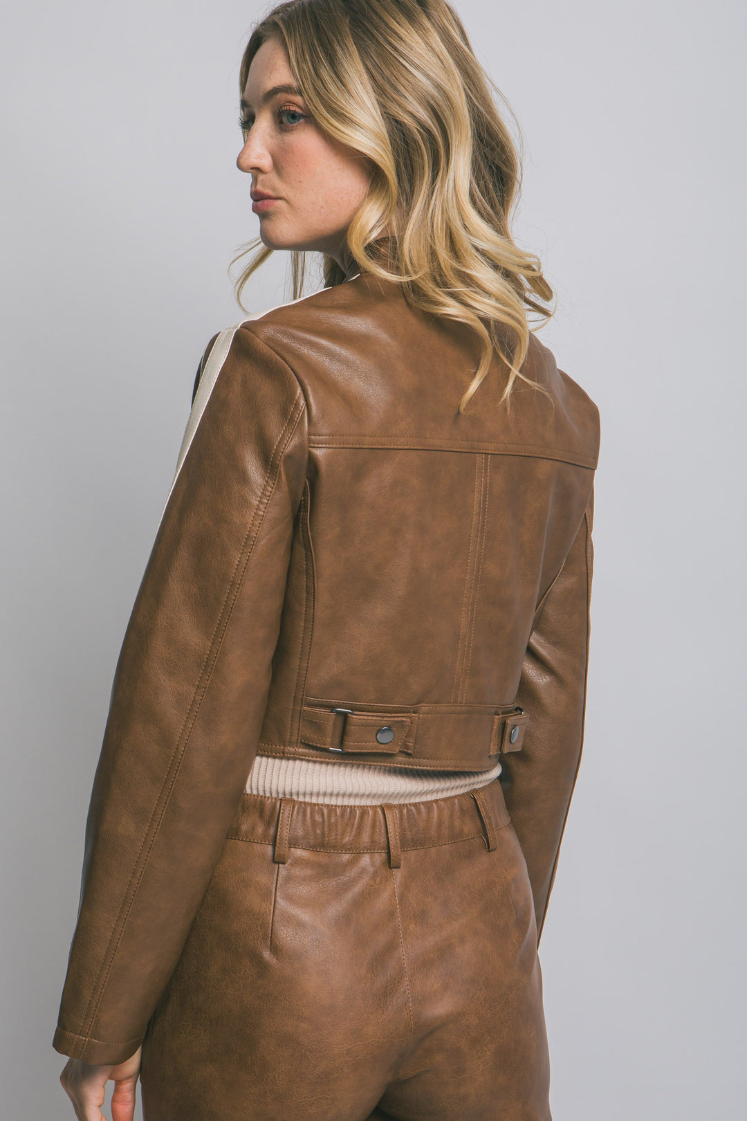 Vegan Leather Jacket