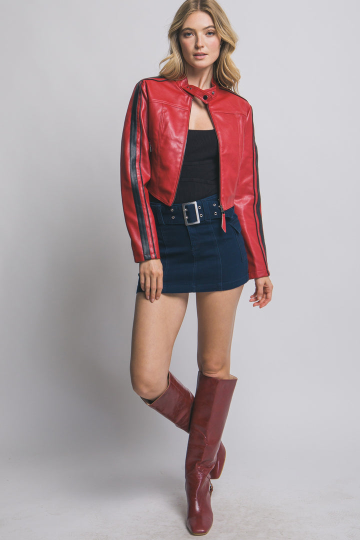 Vegan Leather Jacket