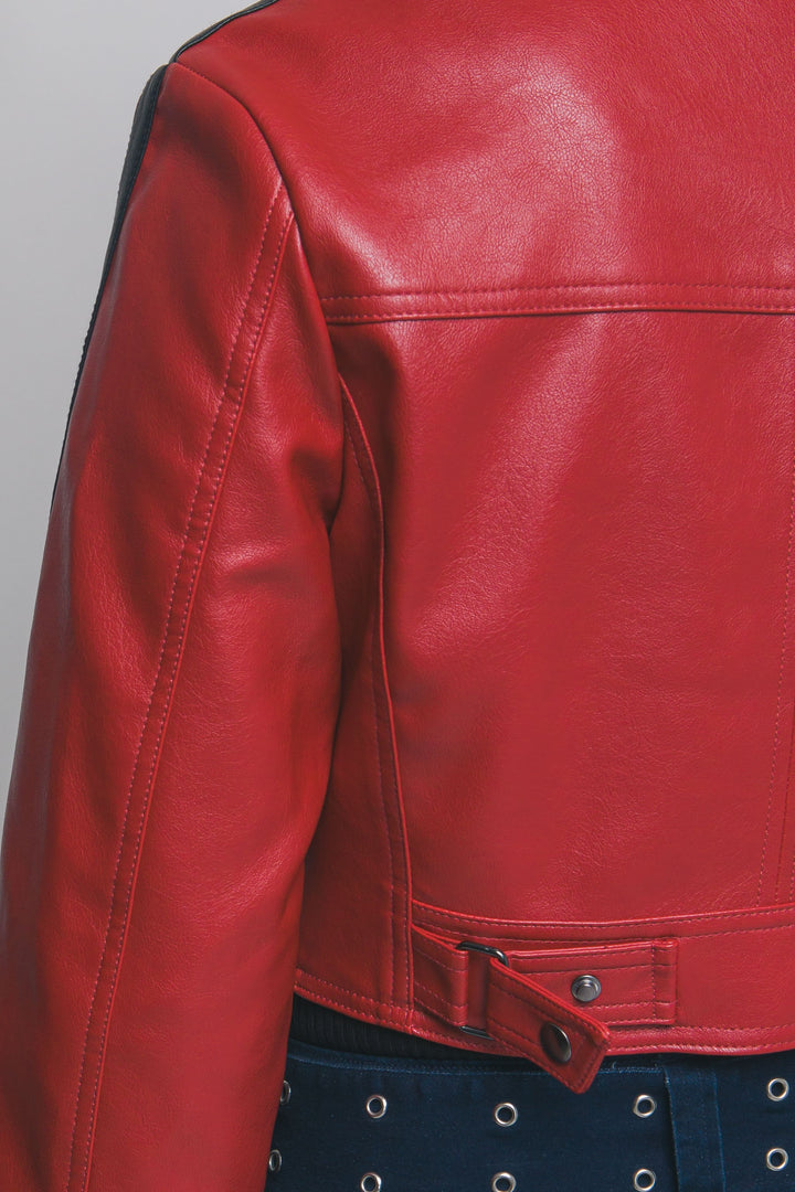 Vegan Leather Jacket