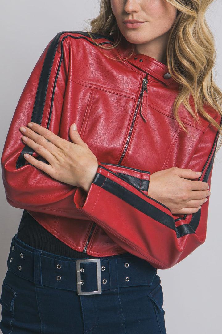 Vegan Leather Jacket