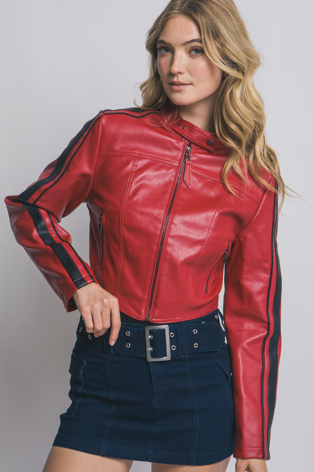 Vegan Leather Jacket