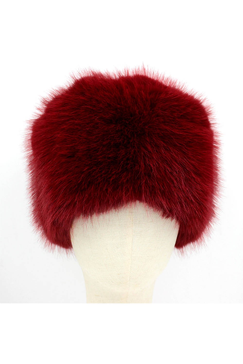 Faux Fur Furry Cossack Style Winter Hat
