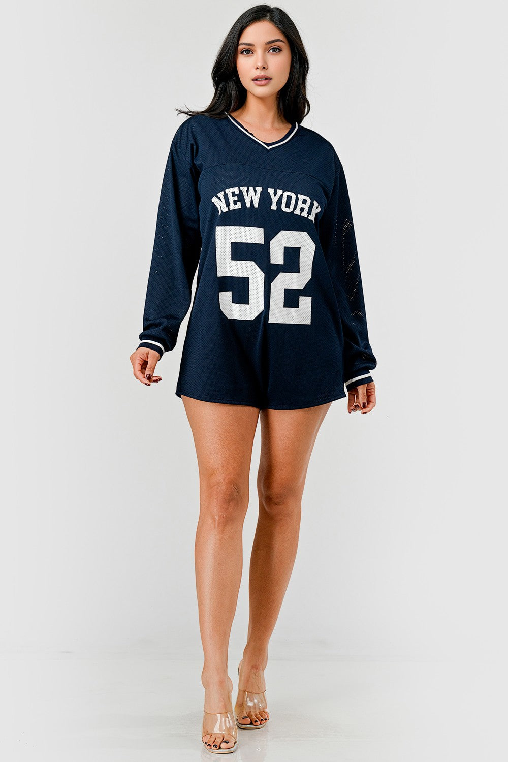 Letter Graphic Romper