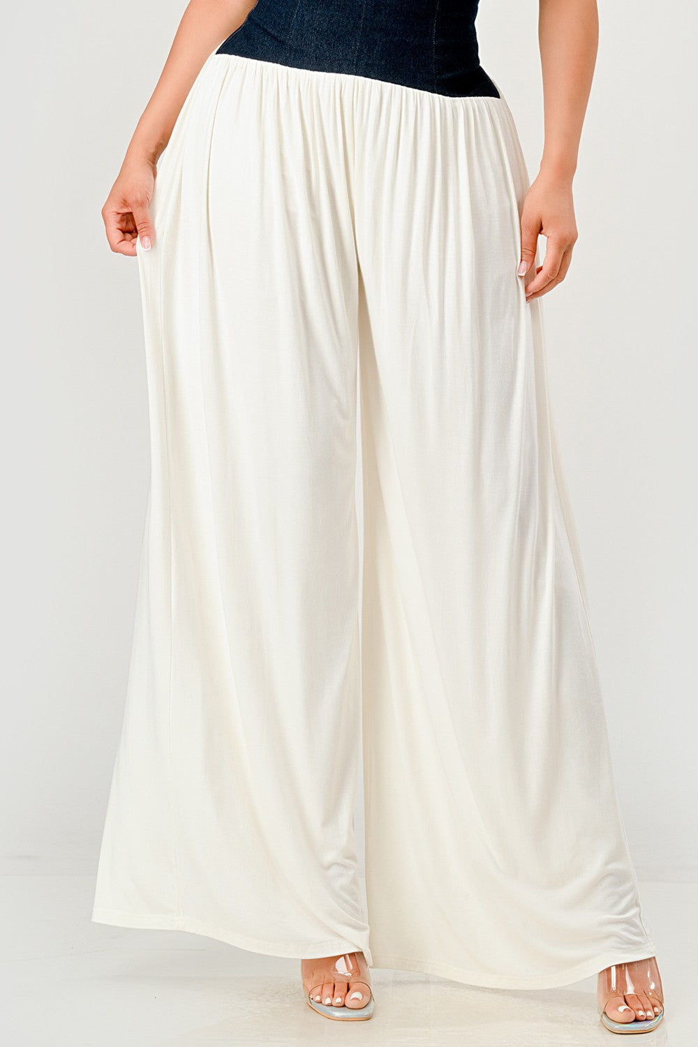 Wide Leg Palazzo Jumpsuit