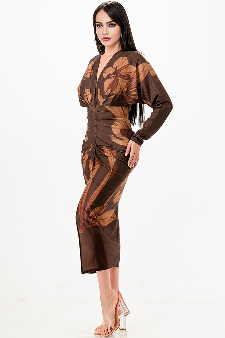 All Over Me Midi Dress
