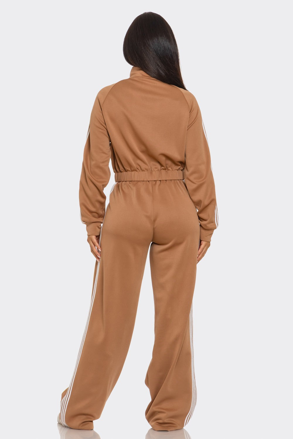 Pants Set Long Sleeve Zip Up