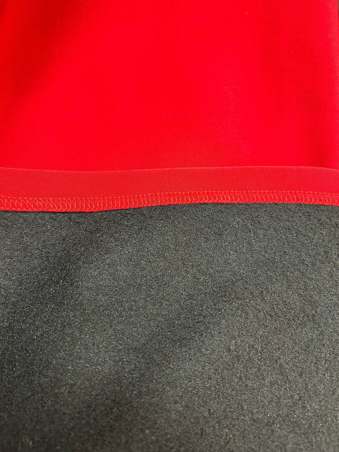 Hooded Jumpsuit Lined Fleece Wide Leg