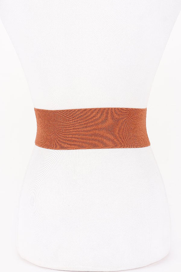 Suede Buckle Waist Belt