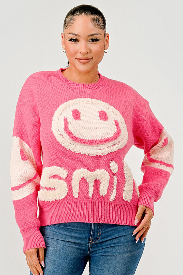 Smile Sweater Top