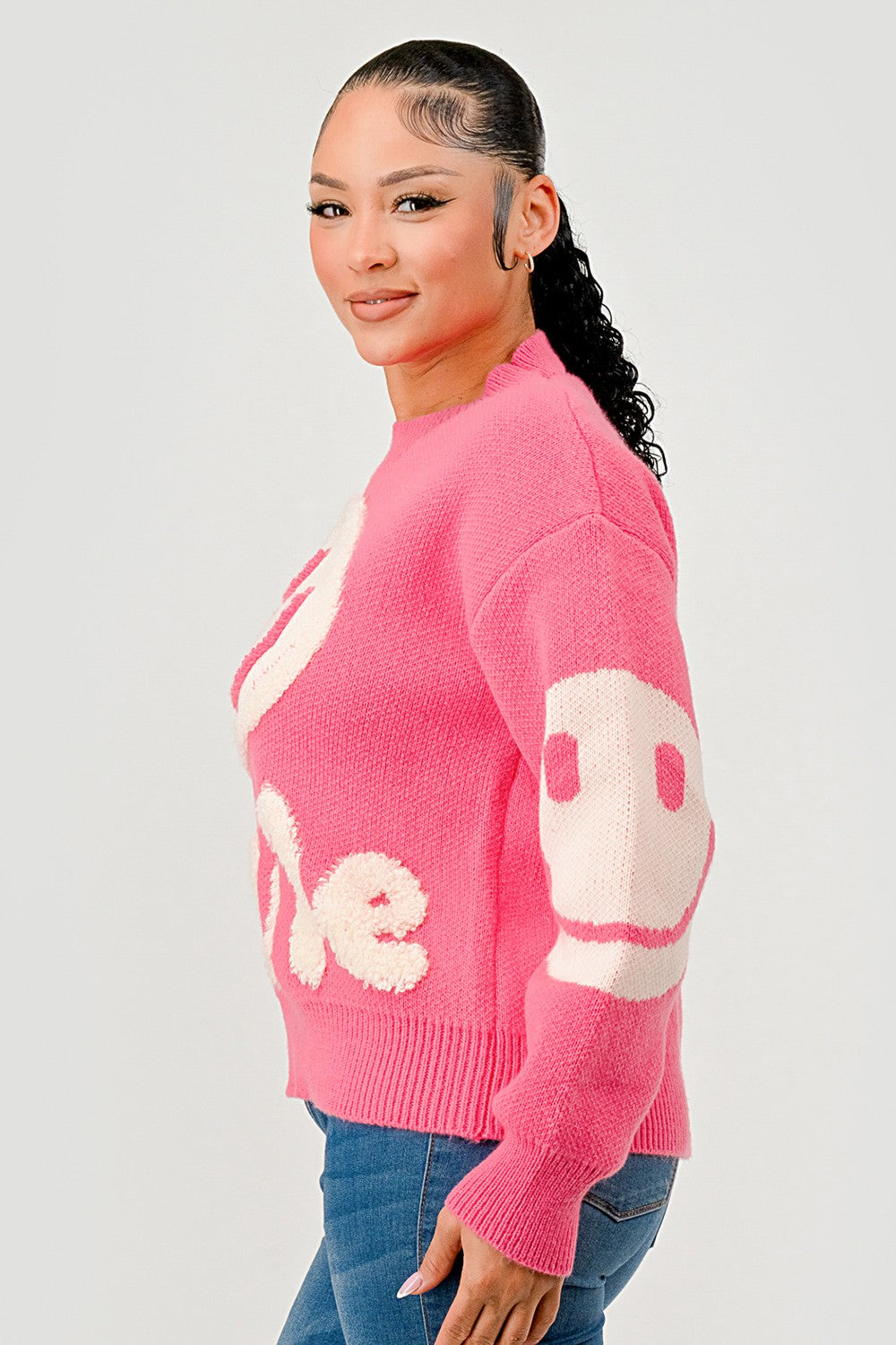 Smile Sweater Top