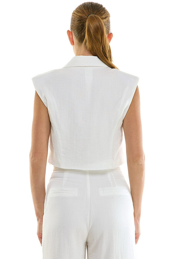 Crop Vest Top