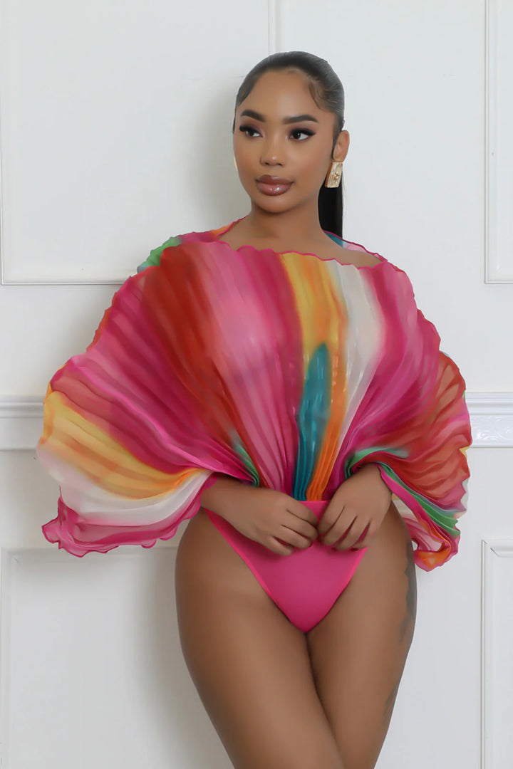 Organza Bodysuit & Pants Set