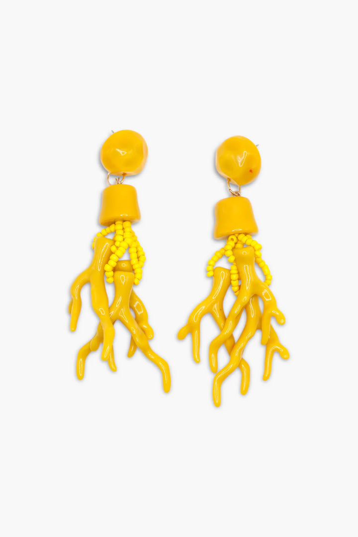Coral Earrings