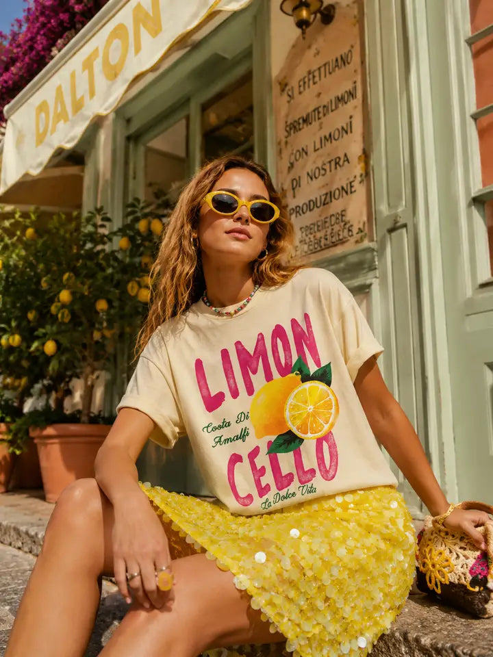 Limoncello Amalfi Yellow T-Shirt