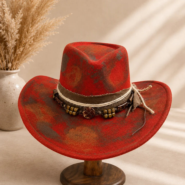 Rustic Rancher Style Hat