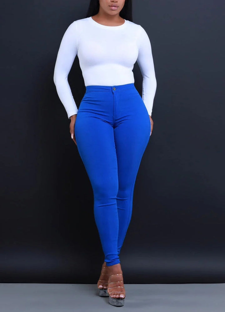 High Waist Stretch Pants