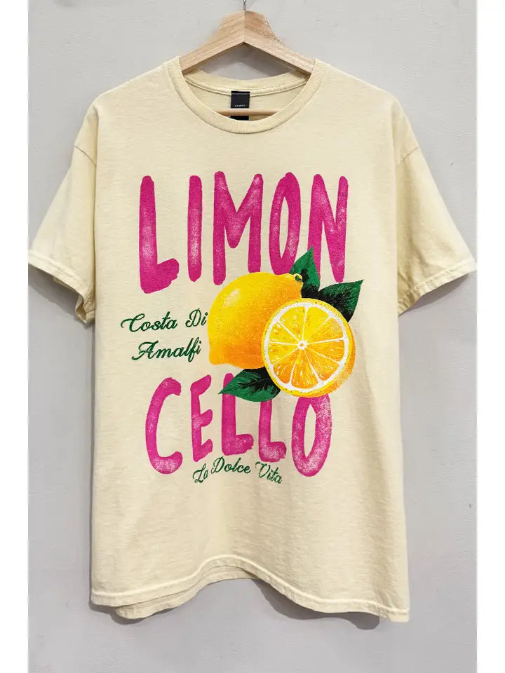 Limoncello Amalfi Yellow T-Shirt