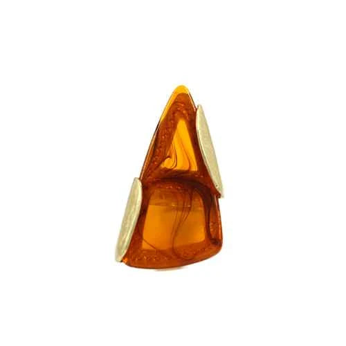 Abstract Resin Statement Ring