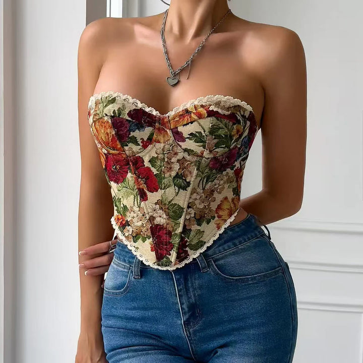 Tapestry Tube Corset