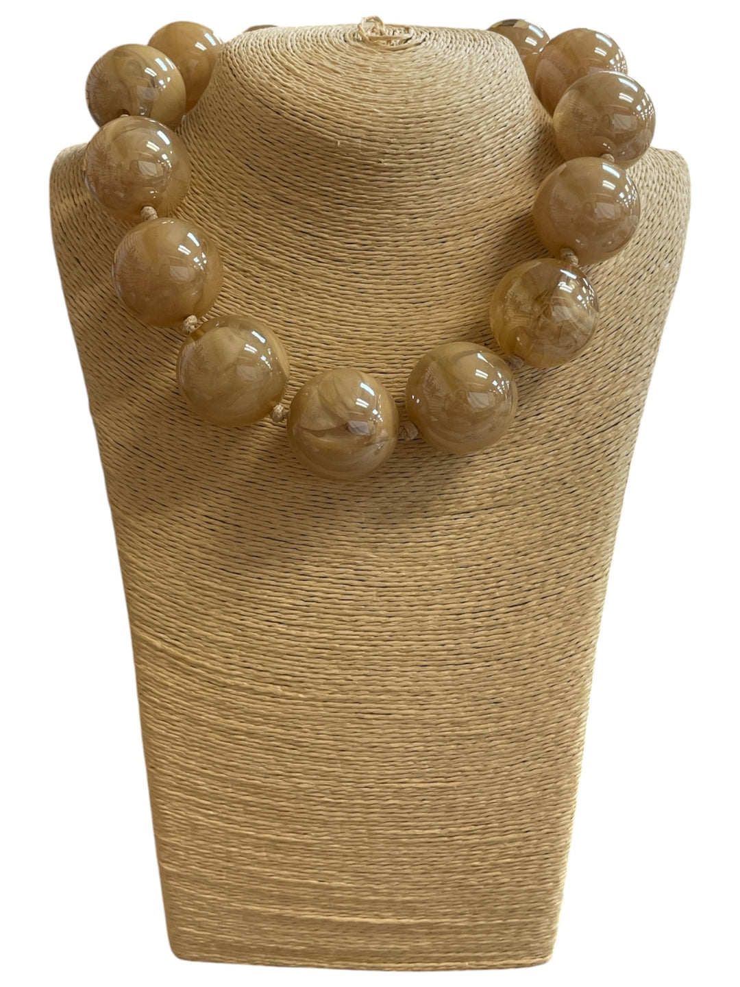 Chunky Round Bead Necklace