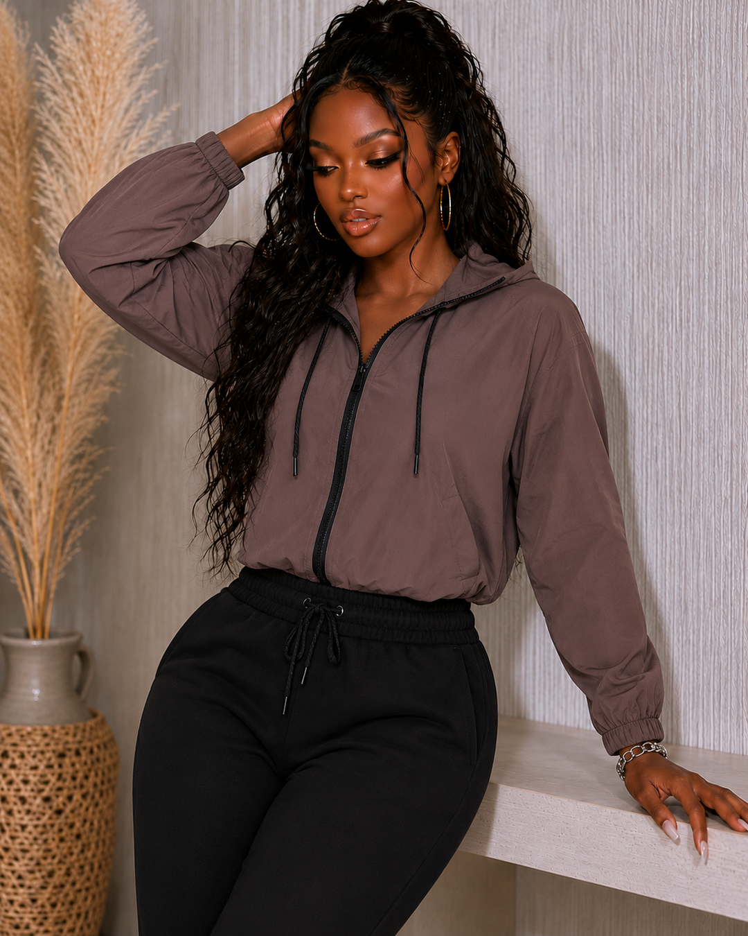 TRACK HOODIE JACKET