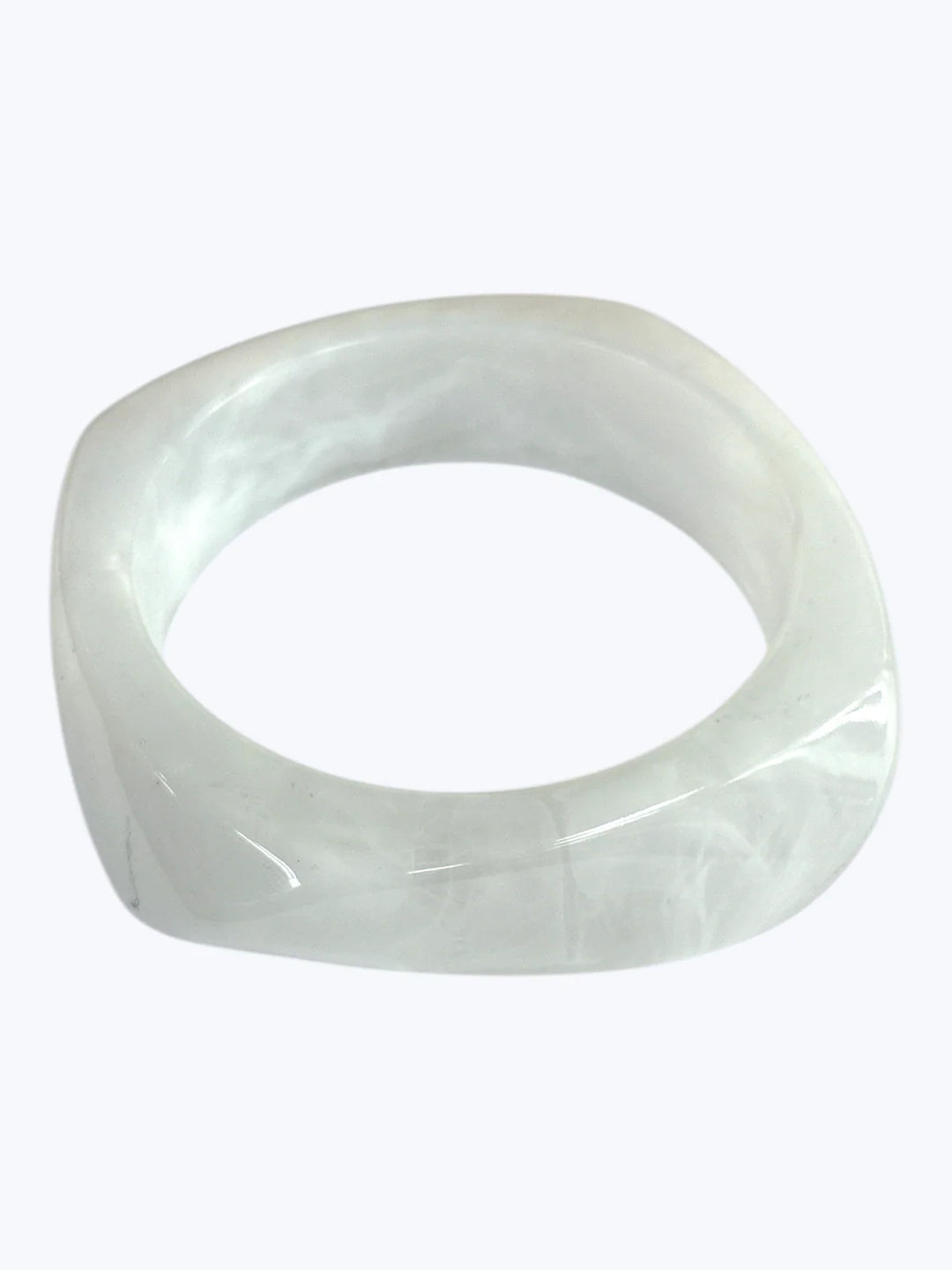B0401 | Slim Acrylic Marble Bracelet