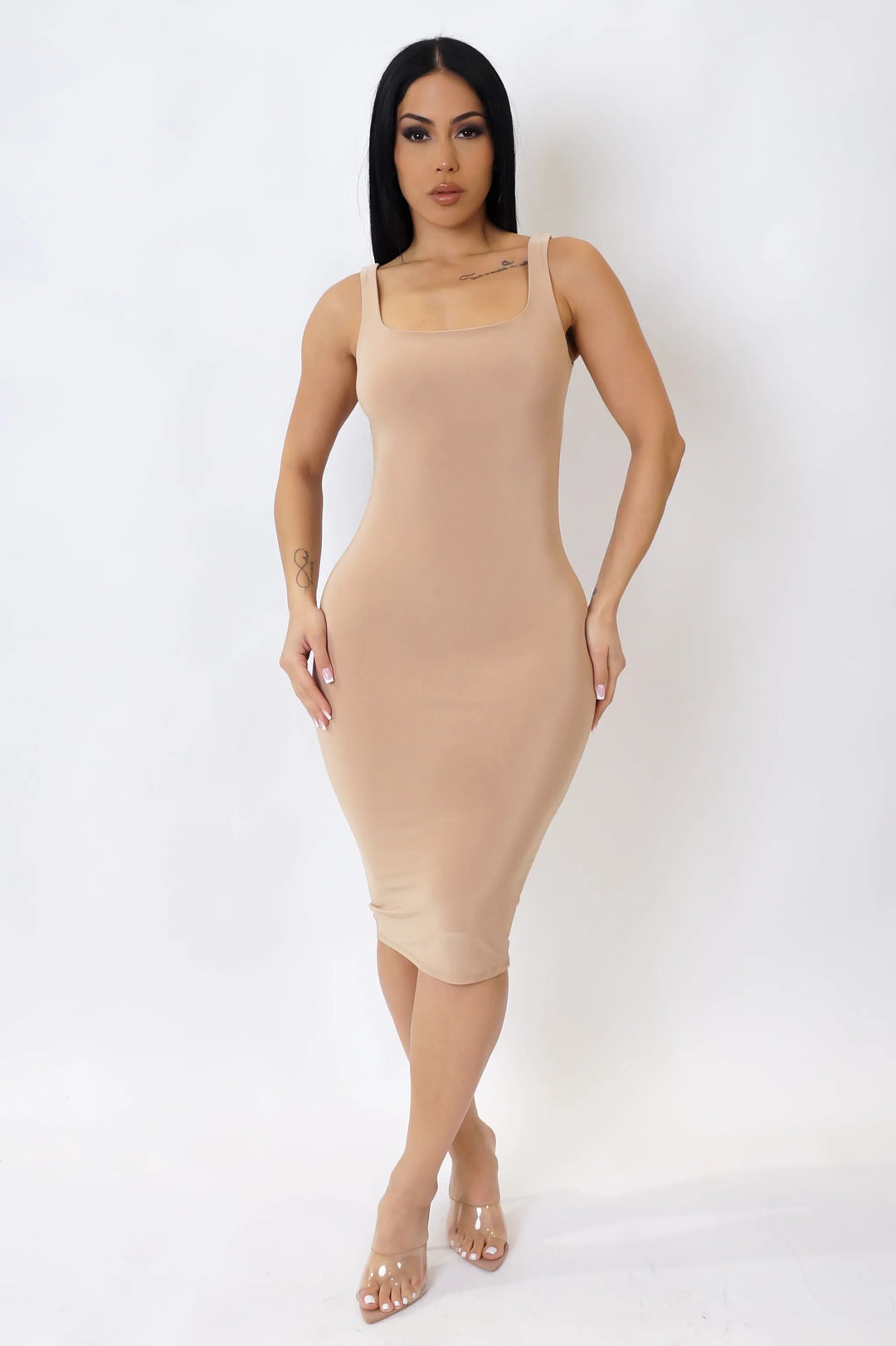 Midi Dress Basic Ximena