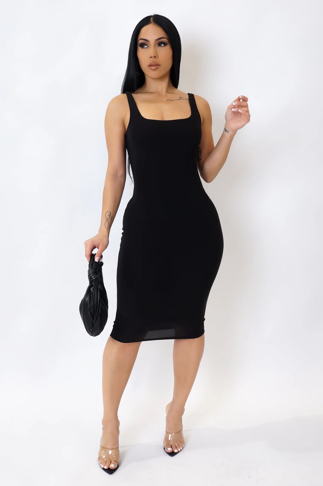 Midi Dress Basic Ximena