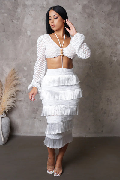 Skirt Set Perfect For The Beach