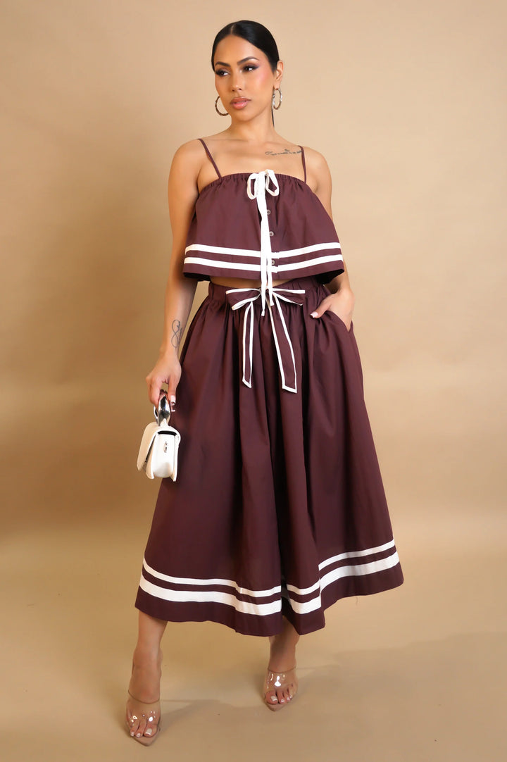 Viva Glam Skirt Set