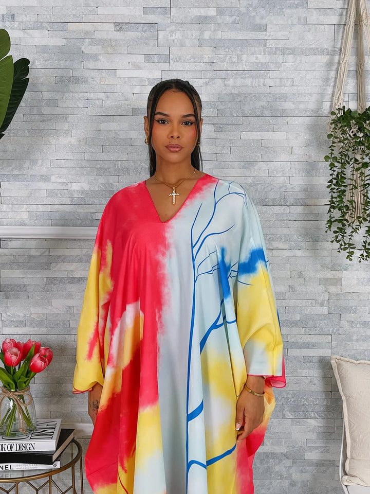 Print Tunic Long Dress