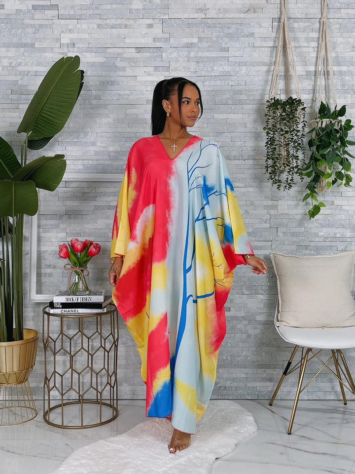 Print Tunic Long Dress
