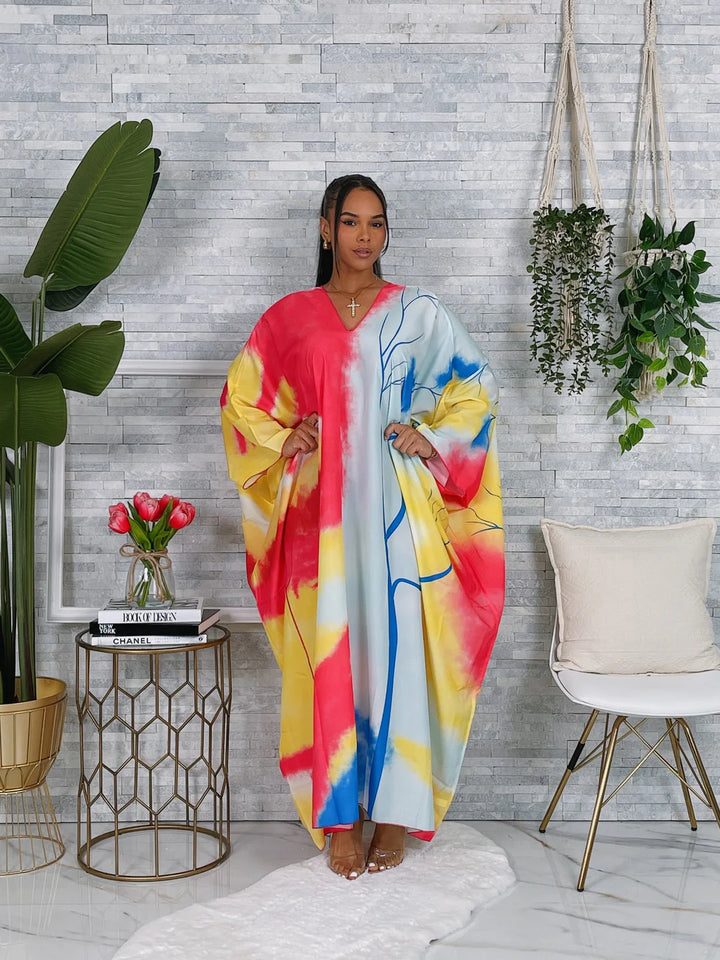 Print Tunic Long Dress