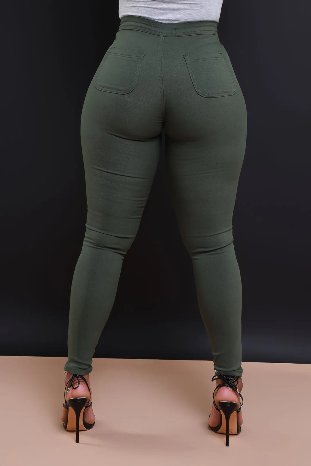 High Waist Stretch Pants
