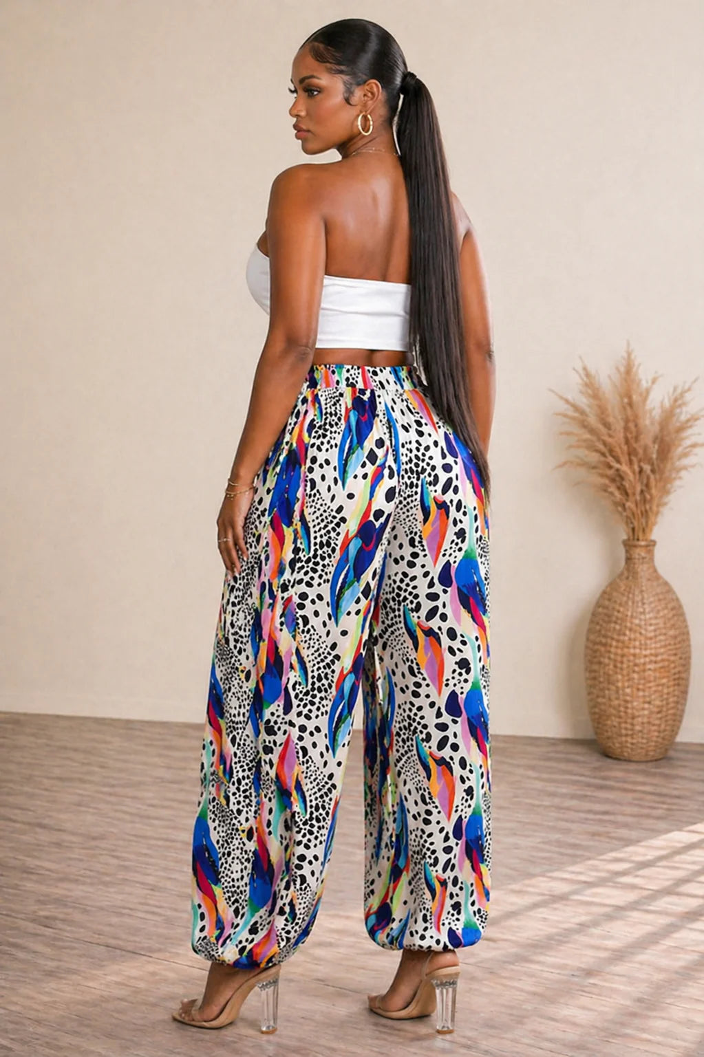 PRINTED JOGGER PANTS