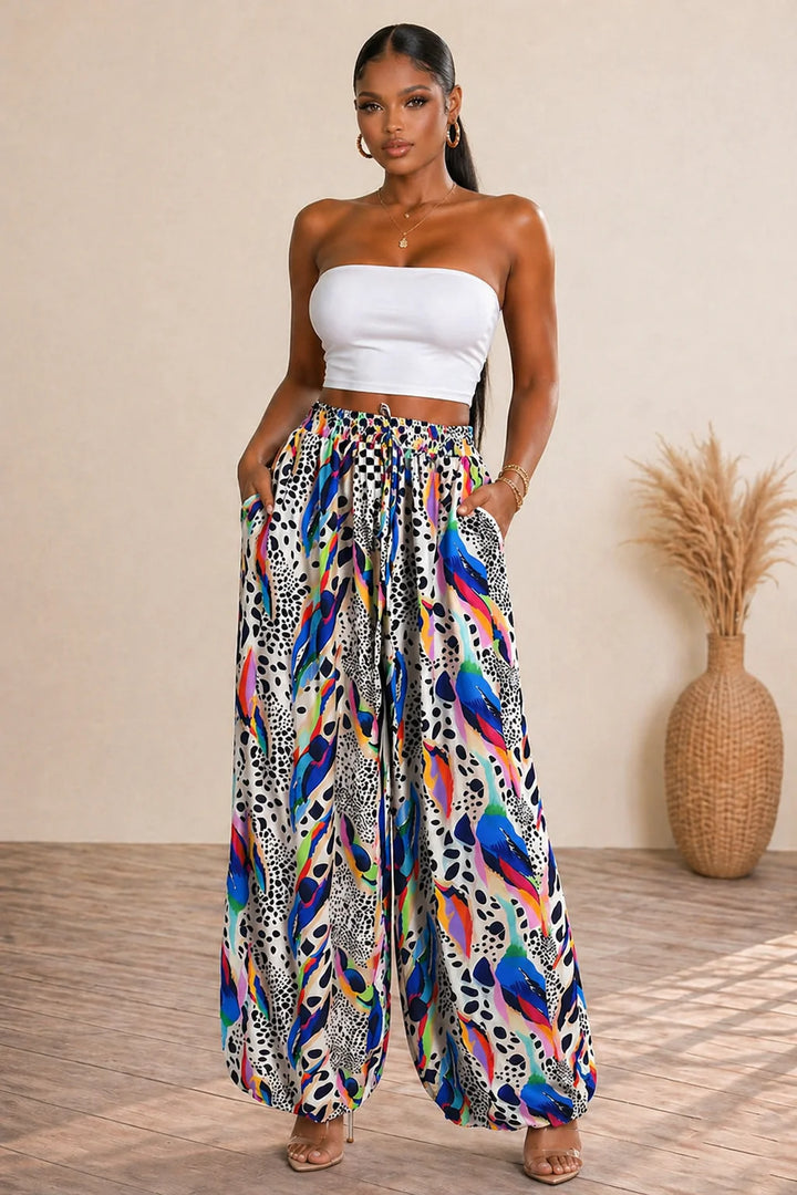 PRINTED JOGGER PANTS