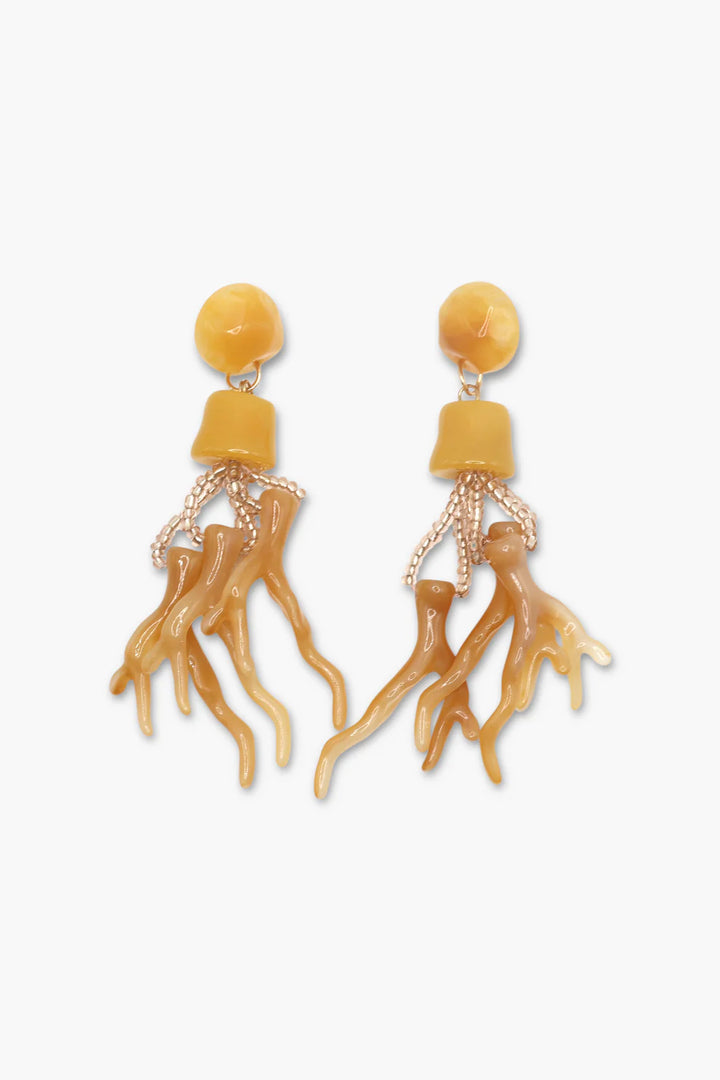 Coral Earrings