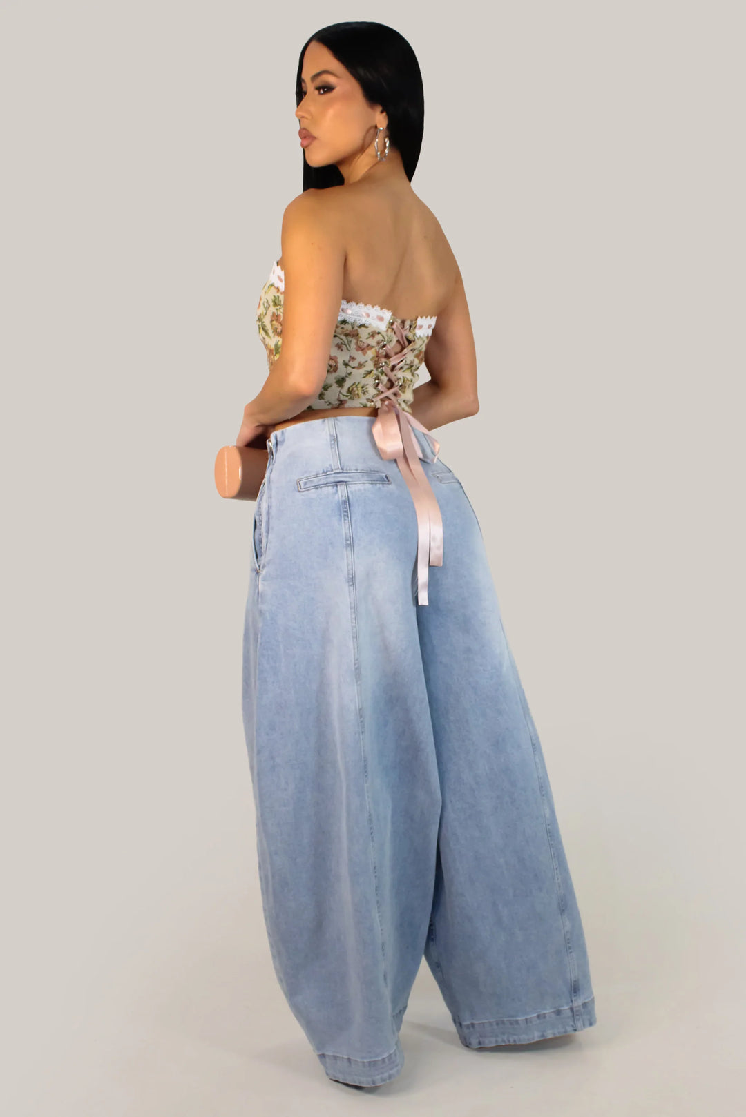 Baggy Baby Denim Pants