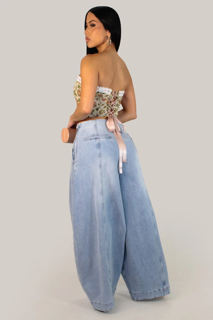 Baggy Baby Denim Pants
