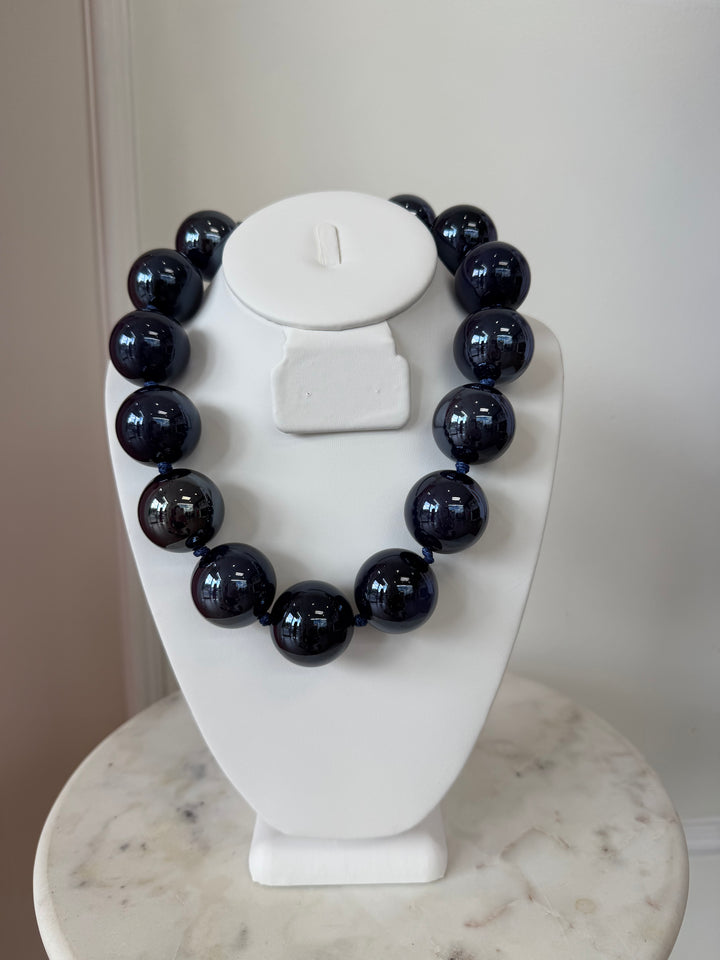 Chunky Round Bead Necklace