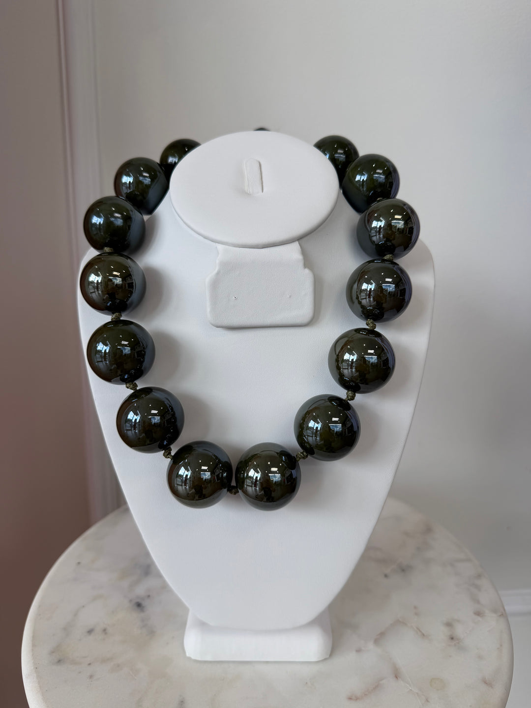 Chunky Round Bead Necklace